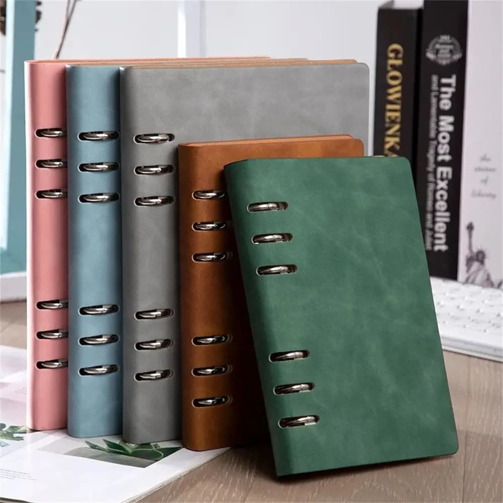 Agenda Organizer, Blocco Note Momo, Quaderno a Spirale, Quaderno a Fogli Mobili, Raccoglitore per Quaderni, Planner Giornaliero e Settimanale, Diario