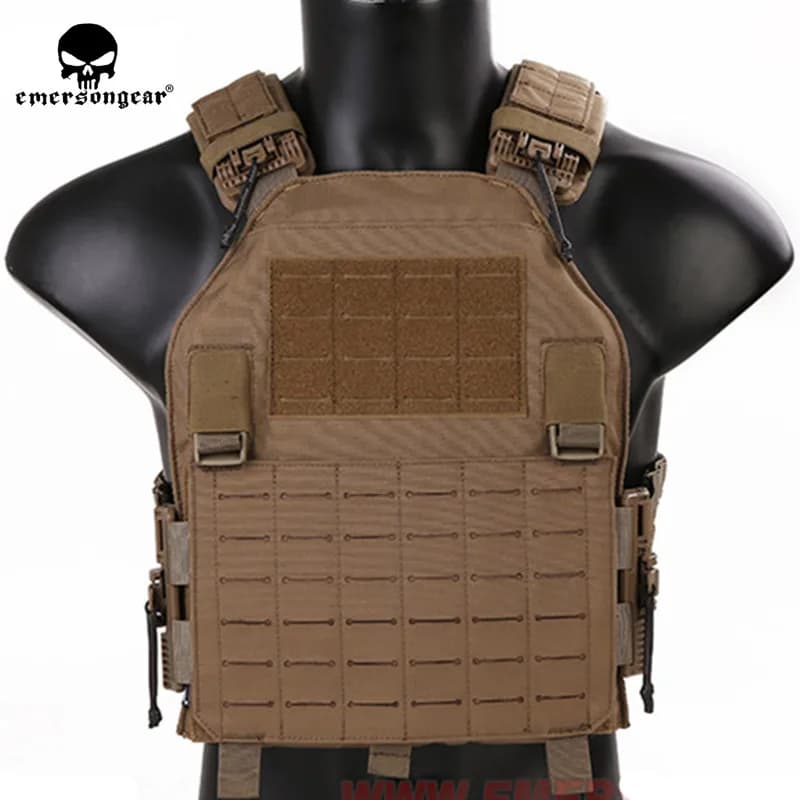 Emersongear Laser-Cut Tactics Quick Release 420 Knit Plate Holder Light-weight MOLLE LCS Special Knit Hunt Support Plate