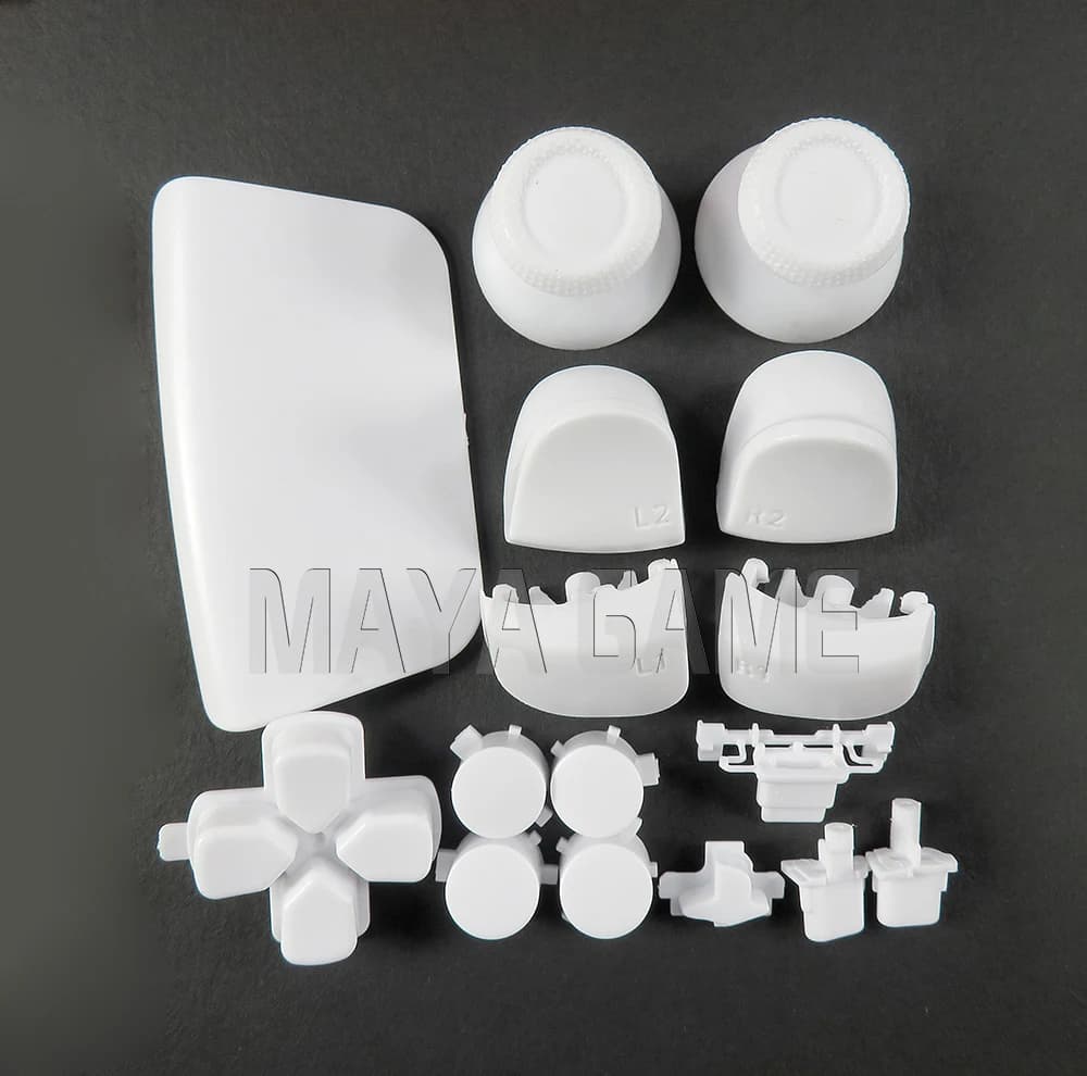 1set For ps5 L1 R1 L2 R2 Trigger Buttons Thumbstick cap for PS5 v1.0 controller full set buttons for ps5 accessories