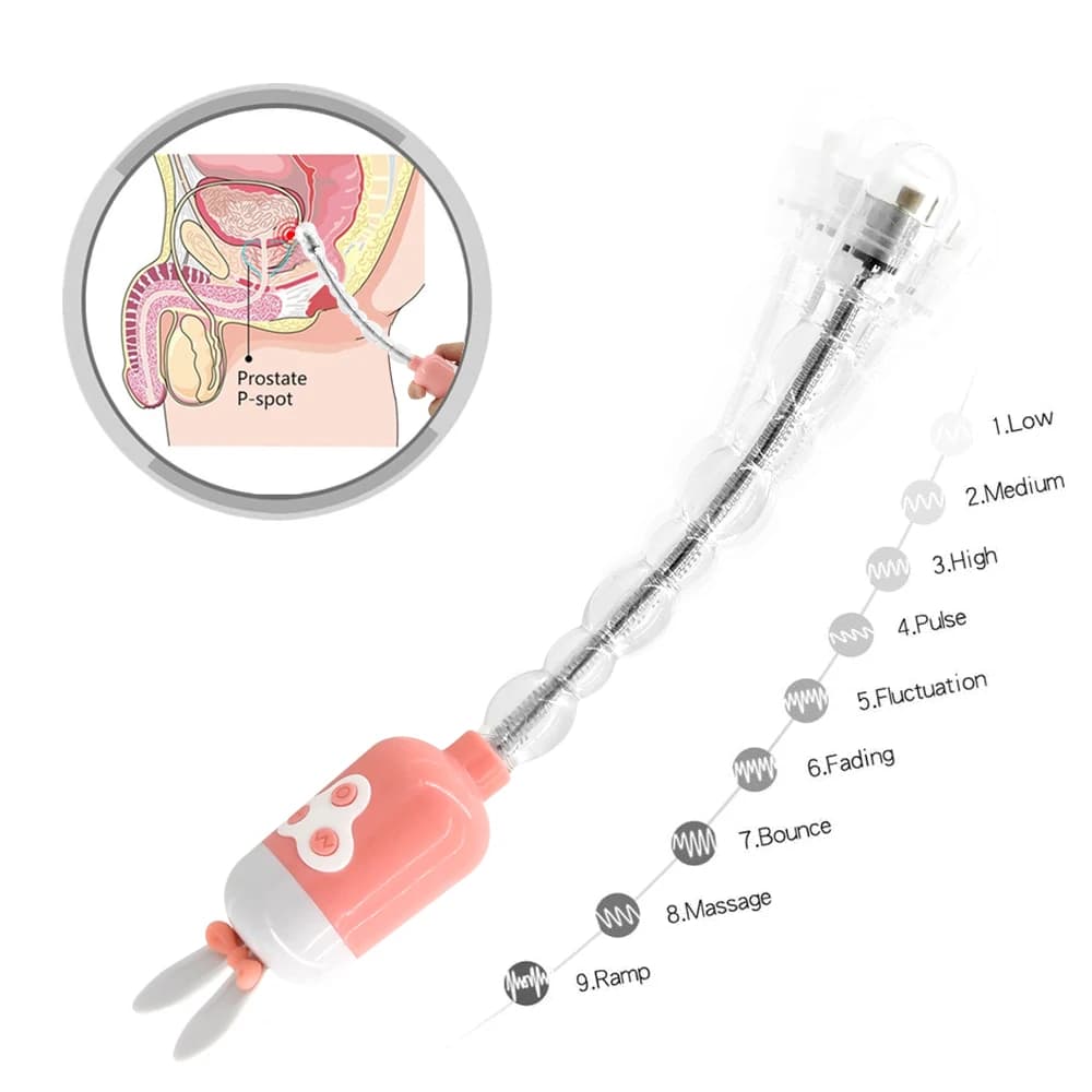 EXVOID Erotic Anal Beads vibratori anali in Silicone giocattoli del sesso per le donne G Spot Massage Butt Plug prodotti per adulti vibratore lungo Dildo