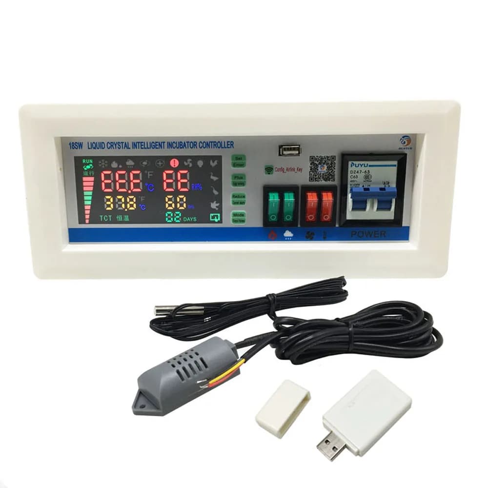 XM-18sw funzionamento A Distanza Regolatore incubatore termostato Completamente automatico e multifunzionale uovo incubatore di controllo per App sistema di