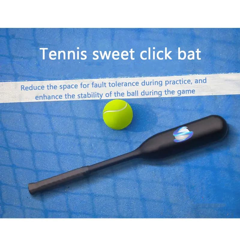 Allenatore di tennis Dispositivo per palline da tennis con clic dolce, Allenatore di altalena per avance e rovescia Allenatore di tennis Aiuto per il tennis