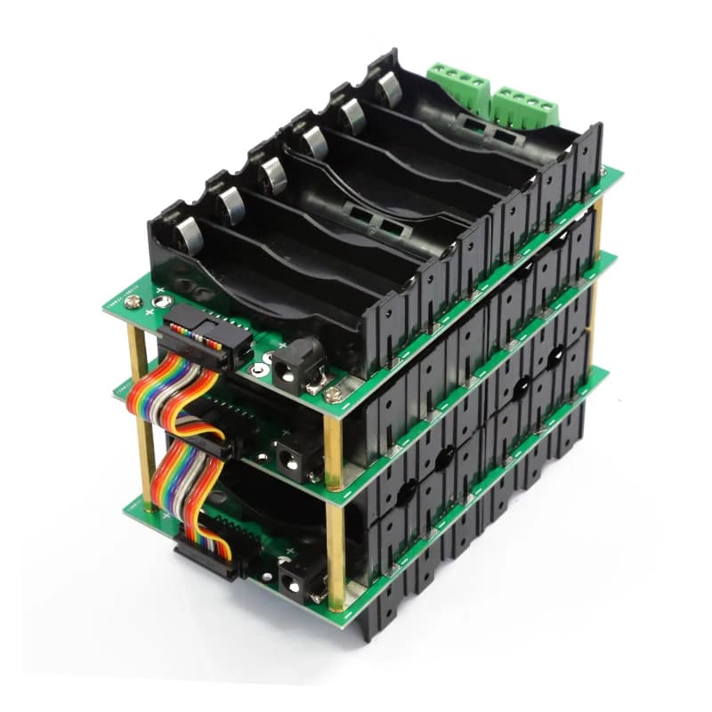 24V 6S Power Wall 18650 Battery 6S BMS Li-Ion Lithium 18650 Battery Support BMS PCB FAI FROM TE Ebike Solar Battery 6S Battery Container