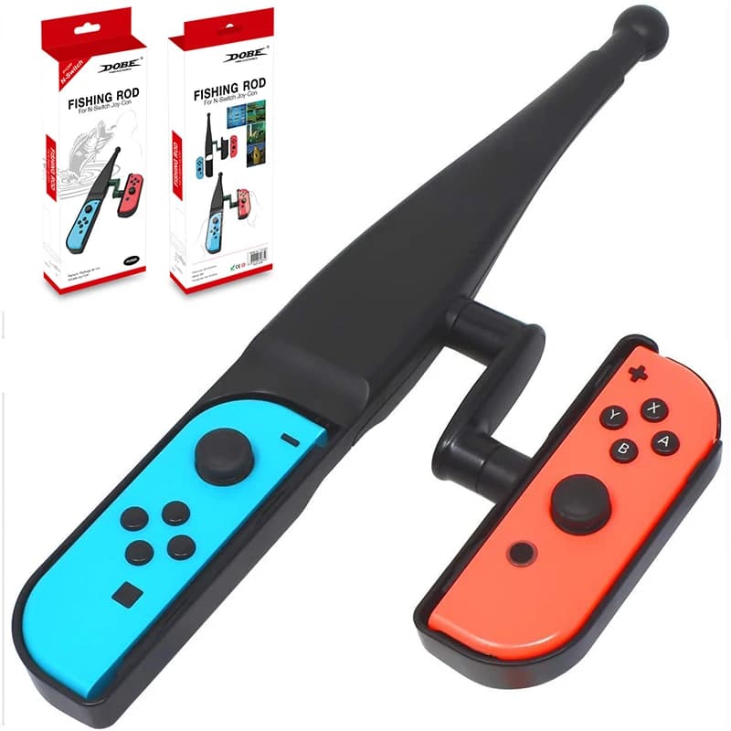 Nuova versione canna da pesca per Nintend Switch Joy-Con accessori kit di gioco da pesca per gioco controller console Switch Joy-Con