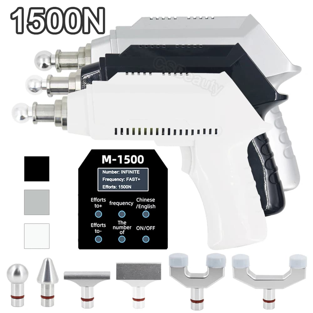 Chiropractic Adjustment Tool / Impulse Regulator 1500N Electric Gun for Chiropractic Correction Vertebral Column Cervical Massage