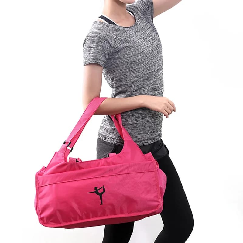 Outdoor Sports For Adults Get Bag Yoga Mat Bag Dry and Wet Fitness Gym Bags for Women New Fashion Ballet Ball Bag