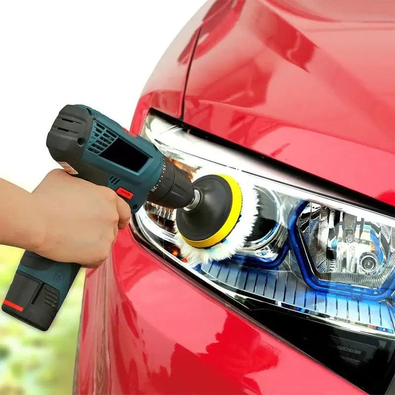 Universal 3/4 inch car polishing board for M10/M14 Soft wool machine wax polishing machine Discs for car body polishing Accessories for cleaning