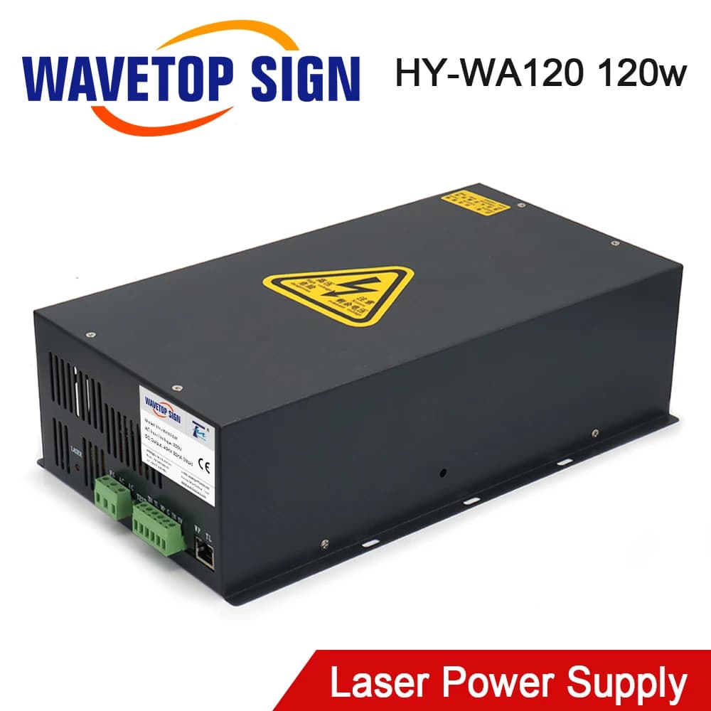 WaveTopSign 120W Fonte di alimentazione laser CO2 HY-WA120 per macchina per incisione e taglio laser CO2 Lunga garanzia