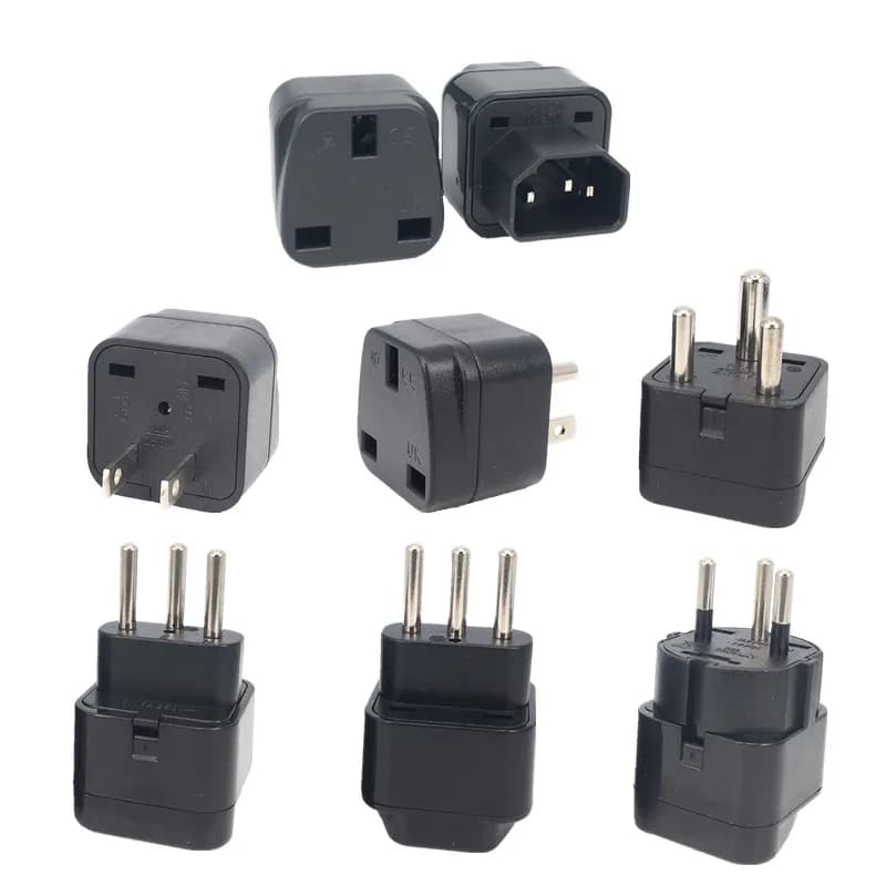 Universale da regno unito a US/AU/ EU/Italy/sud Africa/Swiss/ plug Travel Wall AC Power Charger presa adattatore convertitore presa 2/ 3 Pin