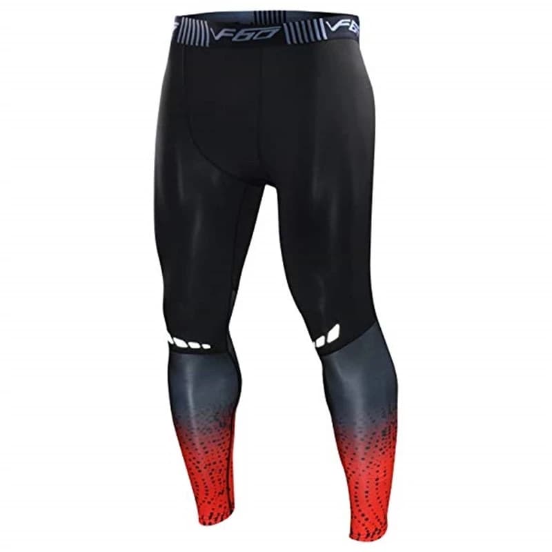 Pantaloni a compressione da uomo Leggings da uomo ad asciugatura rapida Collant da corsa fitness Pantaloni Abbigliamento sportivo maschile Allenamento Sport Leggings da palestra