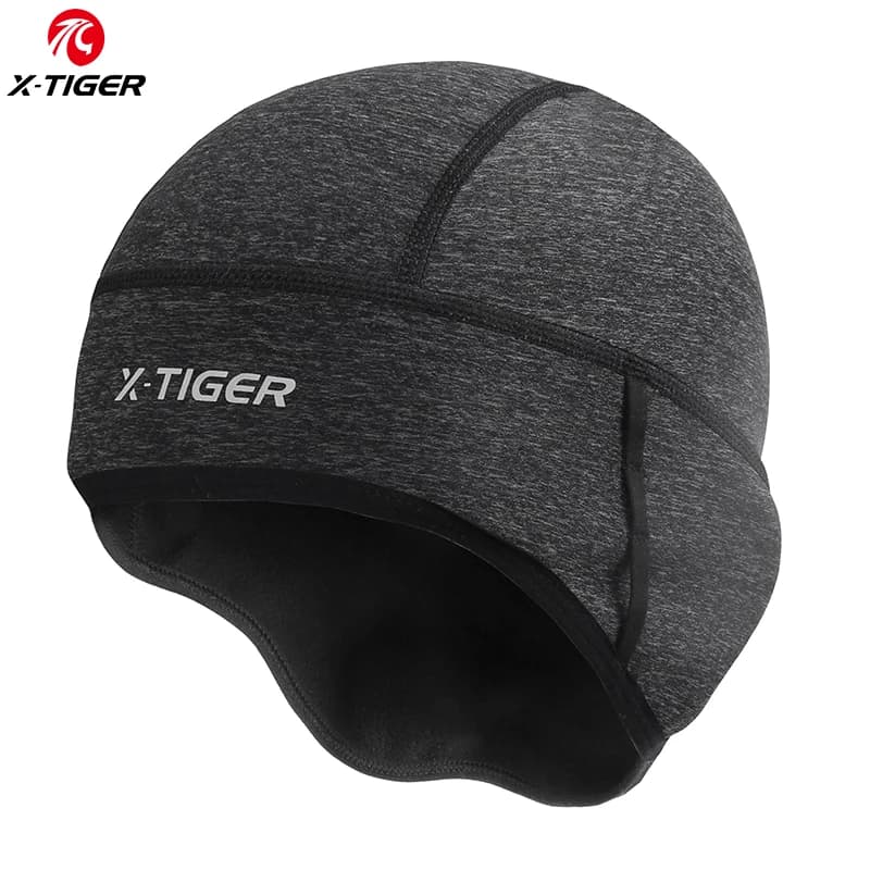 X-TIGER Uomo Inverno Antivento Pile Termico Berretto da Ciclismo Corsa Sci Moto Equitazione Cappello da Testa Donna MTB Bike Ciclismo Copricapi