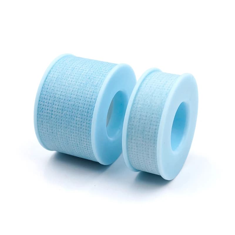 1Pc Non-woven Micropore Silicone Gel Eyelash Tape Breathable Sensitive Resistant Blue Under Eye Pad Eyelash Extension Tools