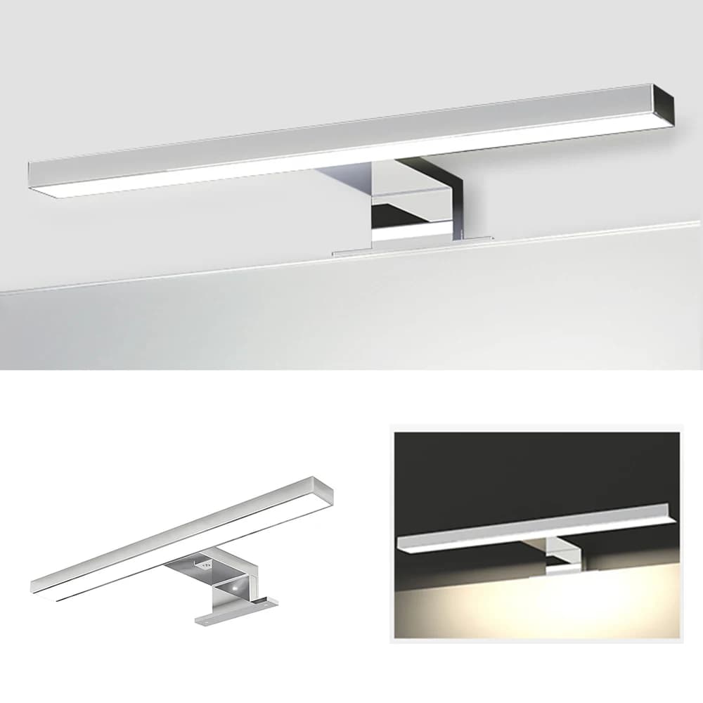 5W 8W Lampada da specchio moderna a LED AC90-260V Lampada da parete industriale a parete Lampada da bagno Luce da bagno impermeabile in acciaio inossidabile