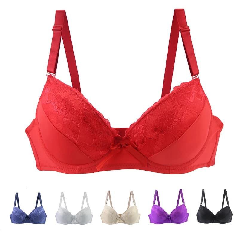 Nuovi reggiseni senza cuciture Nouvell BCDE Cup donna Sexy Lingerie femminile reggiseni siere Femme Bralette Push Up intimo in pizzo