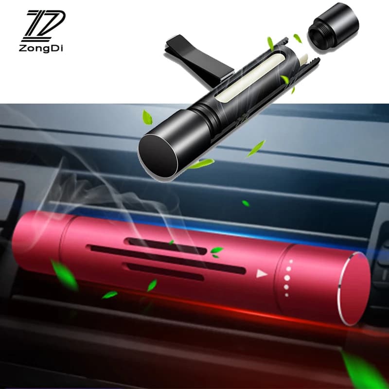 Car Deodorant Air Vent Perfume Interior Car Accessories for Skoda Octavia 2 3 A7 A5 Rapid Fabia Kodiaq Karoq Suzuki Swift