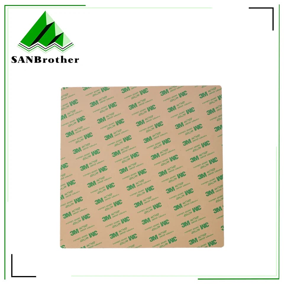 Stampante 3D Letto di Calore Adesivo Base Magnetica 165/203/220/235/310/410mm Con Nastro Adesivo 3M Stampa Costruire piastra nastro I3