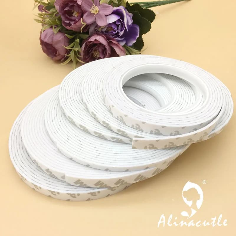 5M For Roll Waterproof Tape Super Sticky Sponge Two-sided Foam For Automotive Finish Parts Home Decoration Handmade Crafts