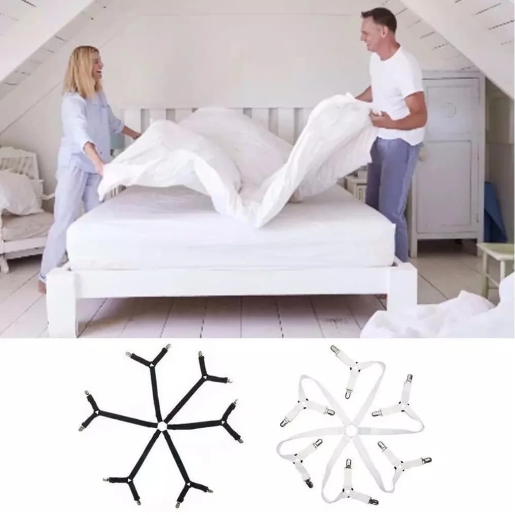6 teste 12 clip forti lenzuola elastiche supporto pinze lenzuolo morsetti mollette regolabili per lenzuola clip mollette