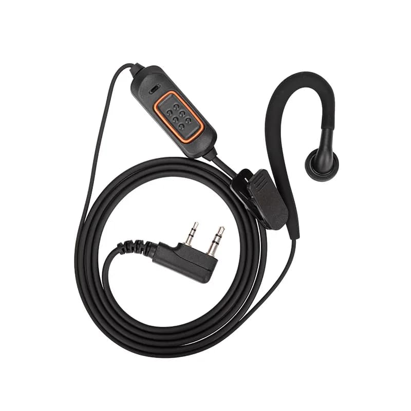 Nuovo auricolare walkie-talkie morbido appeso rotazione a 360 gradi auricolare walkie-talkie comodo auricolare