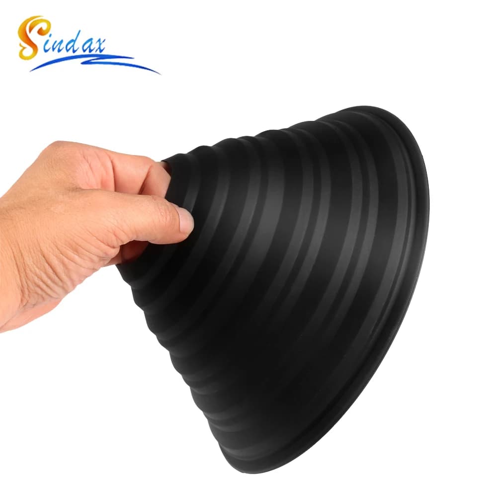 Il Massimo Lens Hood Universale per Nikon Canon Sony Pentax Prendere Riflessione di Trasporto Foto Video 62 millimetri di Silicone Finale lens Hood