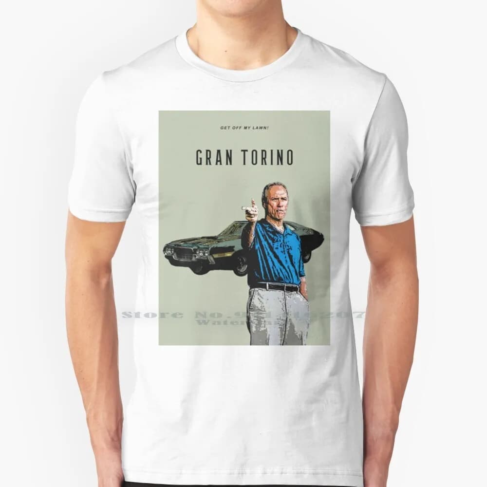 Gran Torino T Shirt Cotton 6XL Gran Torino Clint Eastwood War Veteran Car Movie Film Gun