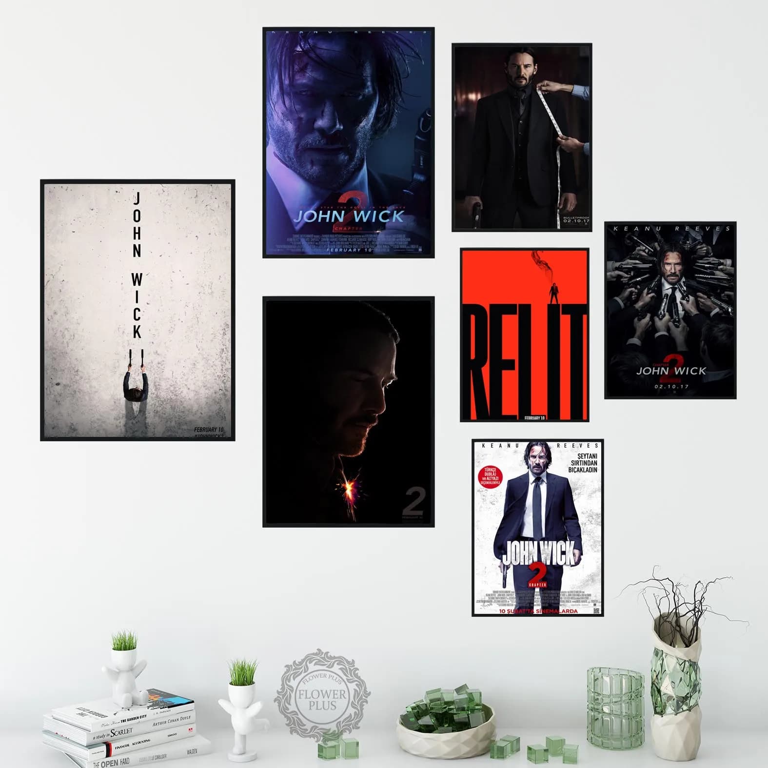 Stampe Immagini Dipinti John Chapter Two Home Wall Art Canvas Frames Poster per la decorazione del soggiorno obrazy plakat