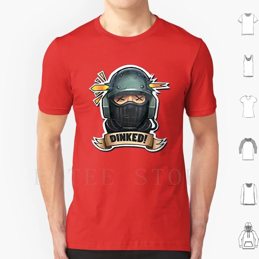 Counter Strike T Shirt Stampa Cotone Csgo Cs Golang Counter Strike Steam Logo Cs Go Gioco Fps Campo di battaglia Natale Dinked