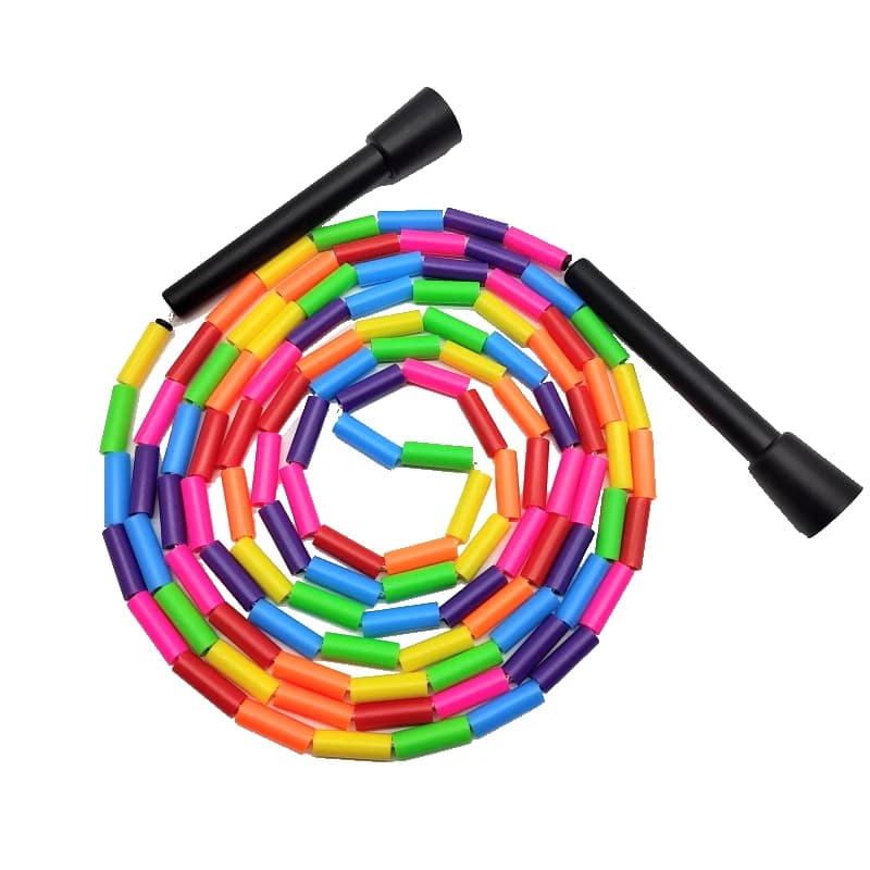 Handle RA rope jump rope pvc rope for beads abs material pp exercise nevertoolate beads hard rope alloy rope anti cold tpu