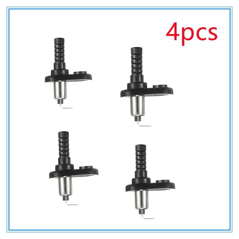 5,5 cm 4 pezzi universale regolabile per auto motore camion barca luce cofano porta allarme cofano interruttore pin plastica e metallo
