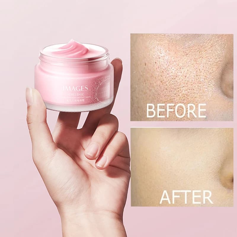 New pore base Invisible cream pore face Primer makeup opaque base oil check thin lines smooth cream for cosmetic pores
