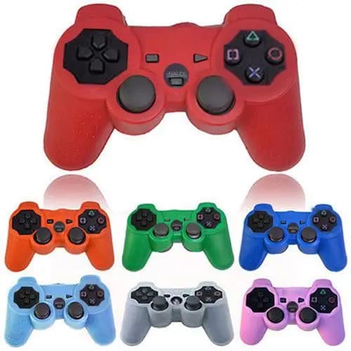 Cover Protettiva in Silicone per Controller Playstation 3, Custodia Morbida in Gel di Silicone per Gamepad