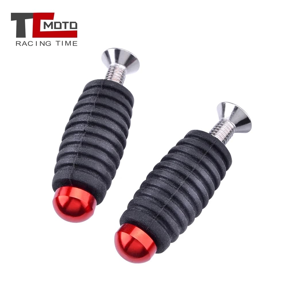6mm CNC Moto Poggiapiedi Leva Del Cambio Pedale Peg Per Yamaha YZF R1 R6 R3 R25 MT-03 MT07 MT09 MT10 FZ07 FZ09 FZ1