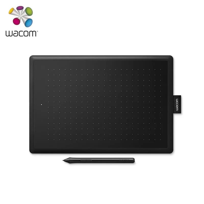 One by Wacom CTL-672 Tavoletta grafica media portatile e versatile per studenti creatori 10,9 x 7,4 pollici Pressione 2048