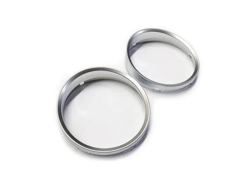 MATT Cromato Cruscotto Quadrante Anelli Cornice Trim per BMW E60 E61 Pre-LCI M5 Accessori interni auto