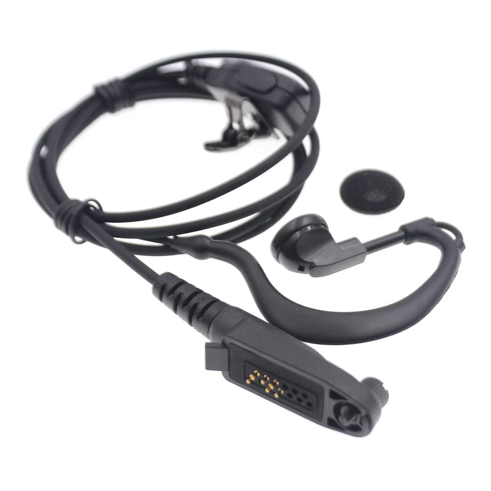 Auricolare walkie-talkie con filo intrecciato spesso tipo G auricolare per ricetrasmettitore portatile UNIWA B8000