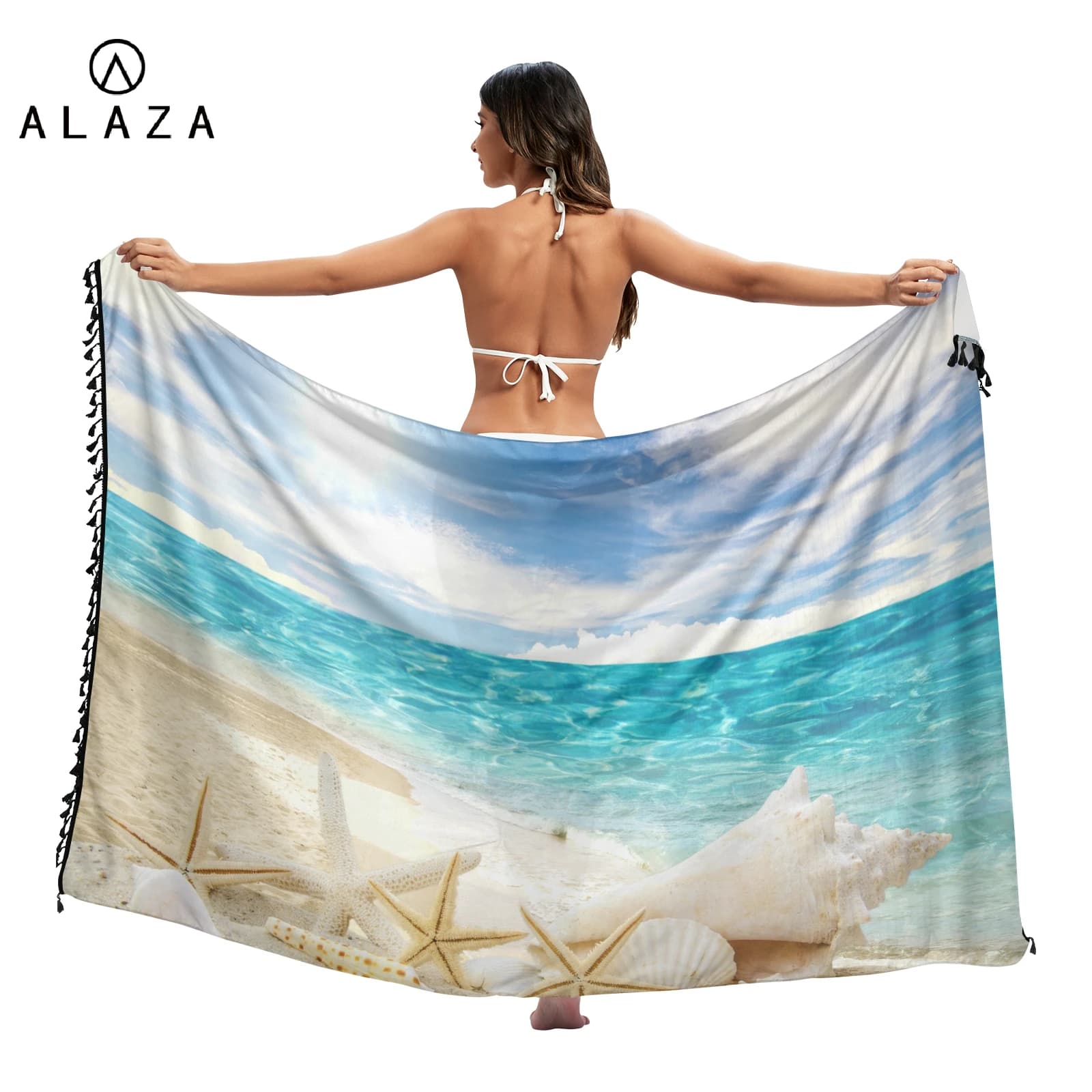 Donne Sexy Chiffon costumi da bagno Pareo sciarpa coprire avvolgere caftano Sarong Beach Wrap dress design personalizzato Bikini Cover-Ups gonne