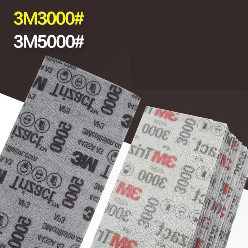 Trizact 3M 30289 70mm 140MM Hookit P3000 /5000 Foam disc sponge sandpaper Abrasive tools Reptifiable