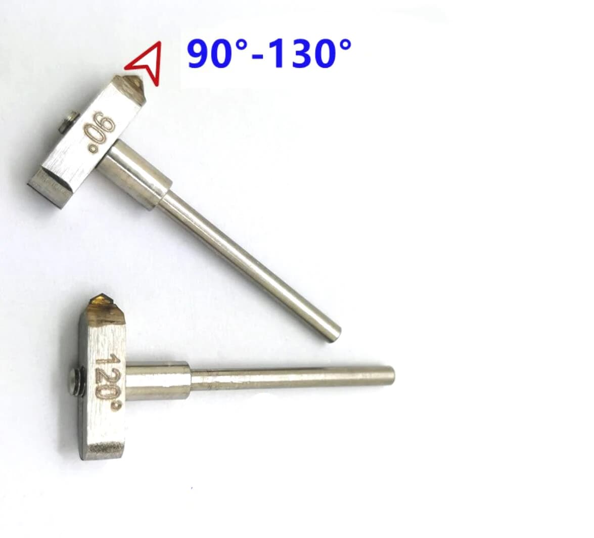 Jewelry Making Polishing Tools Diamond Hammer Head Jewelry MCD Laser Posalux Cutter for Gold Silver Brass Engraving Knife