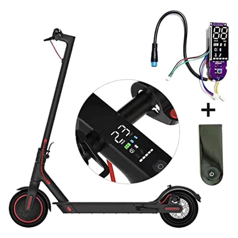 Per-M365 Pro 2 ruote Scooter elettrico cruscotto adesivi parti circuito copertura dello schermo per la protezione