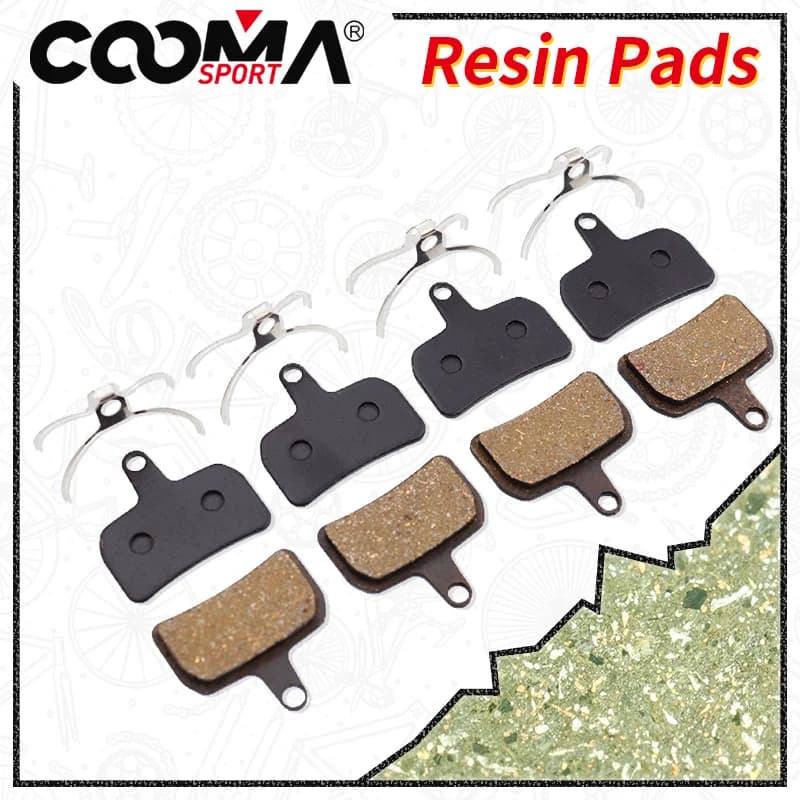 4 Pairs, Bicycle Disc Brake Pads for Hope Mono Mini Pro Caliper, Sport EX Class, Resin