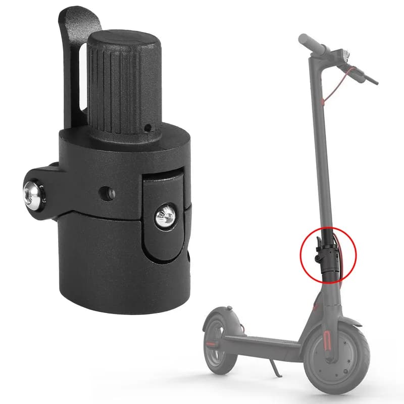 Blocco base asta pieghevole per scooter per Xiaomi M365 1s Pro Base pieghevole per scooter elettrico Parte di ricambio Kit supporto per dispositivi pieghevoli
