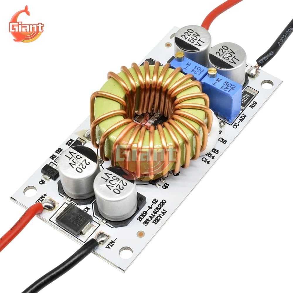 DC DC 250W 10A Convertitore boost Modulo costante Corrente di alimentazione mobile Modulo driver LED Trasformatore step up per Arduino 12V