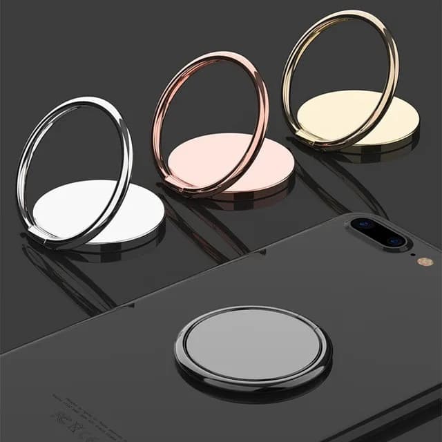 Supporto per telefono girevole di lusso con magnete girevole a 360 gradi Presa per smartphone con anello per dito in metallo per supporto magnetico per smartphone