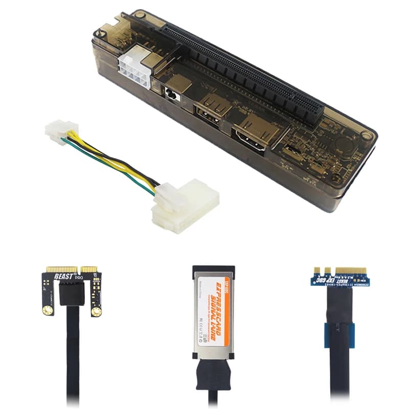 EXP GDC scheda grafica esterna per Laptop Dock scheda Video Docking Station per Notebook opzionale Mini PCIE NGFF M.2 A E Key Expresscard