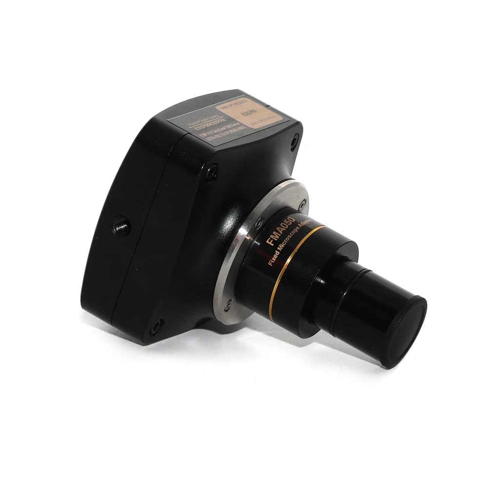 Fotocamera per microscopi digitali 2.0M 125fps compatibile con sensore SONY IMX385 1/2" con adattatore regolabile da 23,2 mm E3ISPM02000KPA