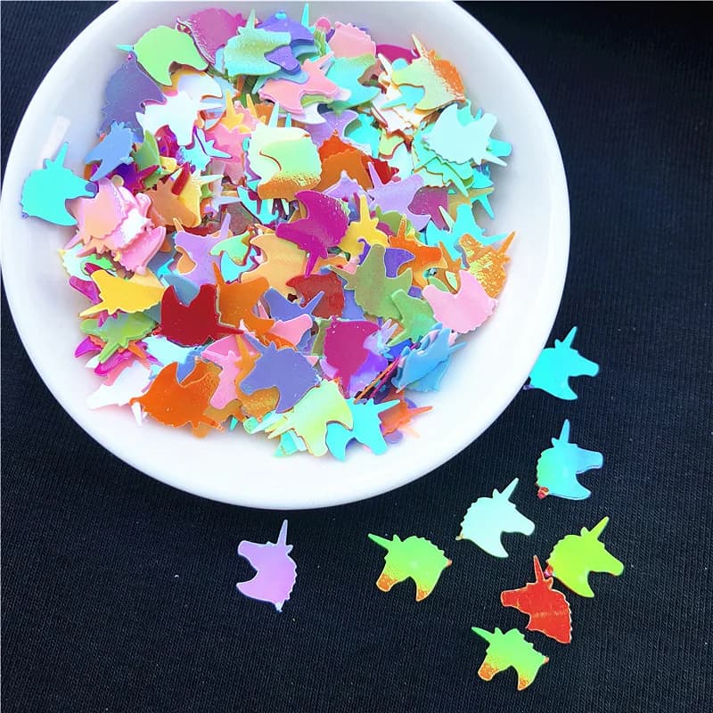 100 g/lotto circa 5000 pz Coriandoli Unghie Glitter Paillettes Sciolti Artigianato Unghie artistiche Decorazione Paillettes Paillettes Accessori Per Cucire FAI DA TE