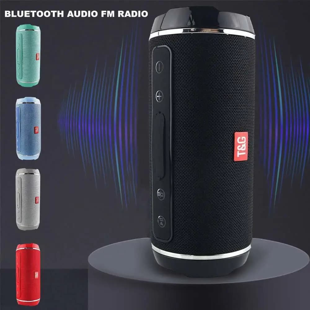 TG116 altoparlante Bluetooth Wireless da 10w supporto Subwoofer Stereo impermeabile per bassi lettore musicale portatile USB/TF/AUX MP3