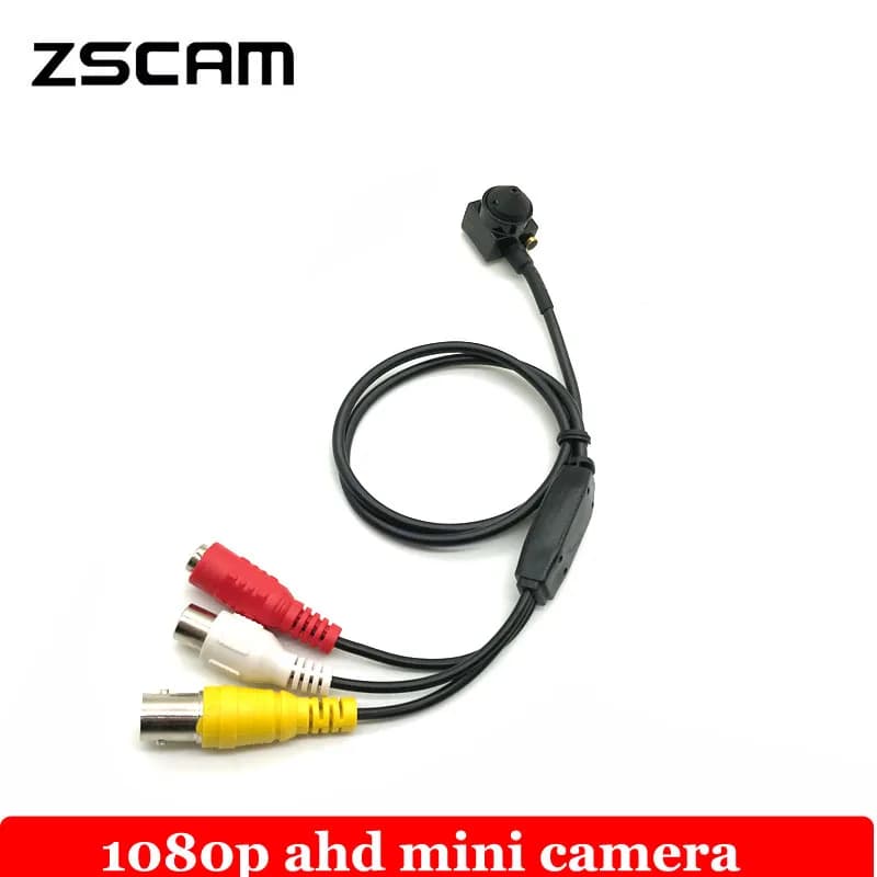 Mini telecamera di sicurezza HD 1080P/2MP Chip IMX323 AHD/TVI/CVI/CVBS Telecamera domestica cablata 4 in 1 con obiettivo audio da 3,7 mm/2,8 mm