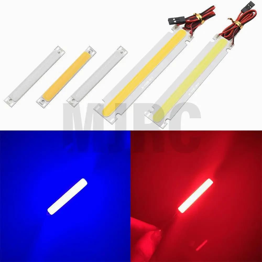 Drift Car LED Wheel Eyebrow Chassis Glare for 1/10 RC Car Parts Trax For TRX4 D90 TRX6 Axial SCX10 Car Shell Searchlight