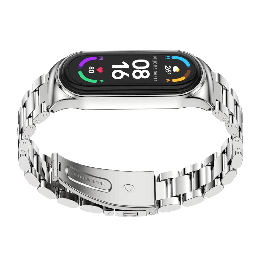 Cinturino per Mi Band 10 9 8 7 6 5 4 3 Cinturino in metallo per Mi Band 9 Bracciale Opaska Mi Band 8 7 6 Polsino Pulseira Miband Correa